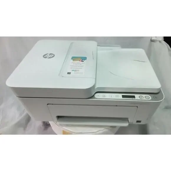 HP DeskJet Plus 4155 Wireless All-in-One Printer Print Scan Copy TESTED